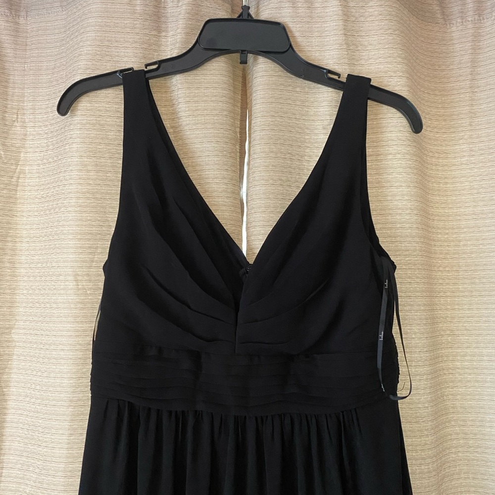 LuLus Black Maxi Dress - Medium